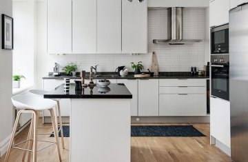 Столешница из искусственного камня для кухонного островка