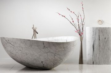 Необычные интерьерные изделия из искусственного камня